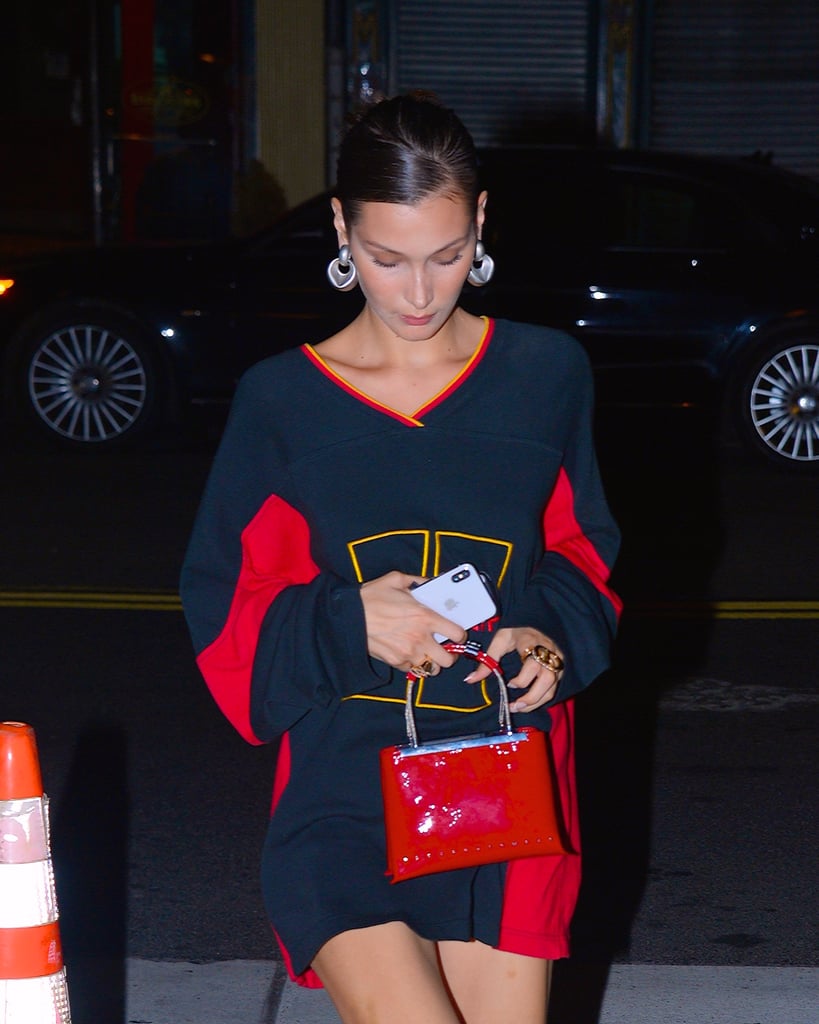 Bella Hadid's Tommy Hilfiger Jersey Dress | POPSUGAR Fashion UK