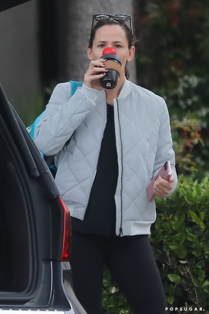 Jennifer Garner Wearing Red Nose in LA May 2017
