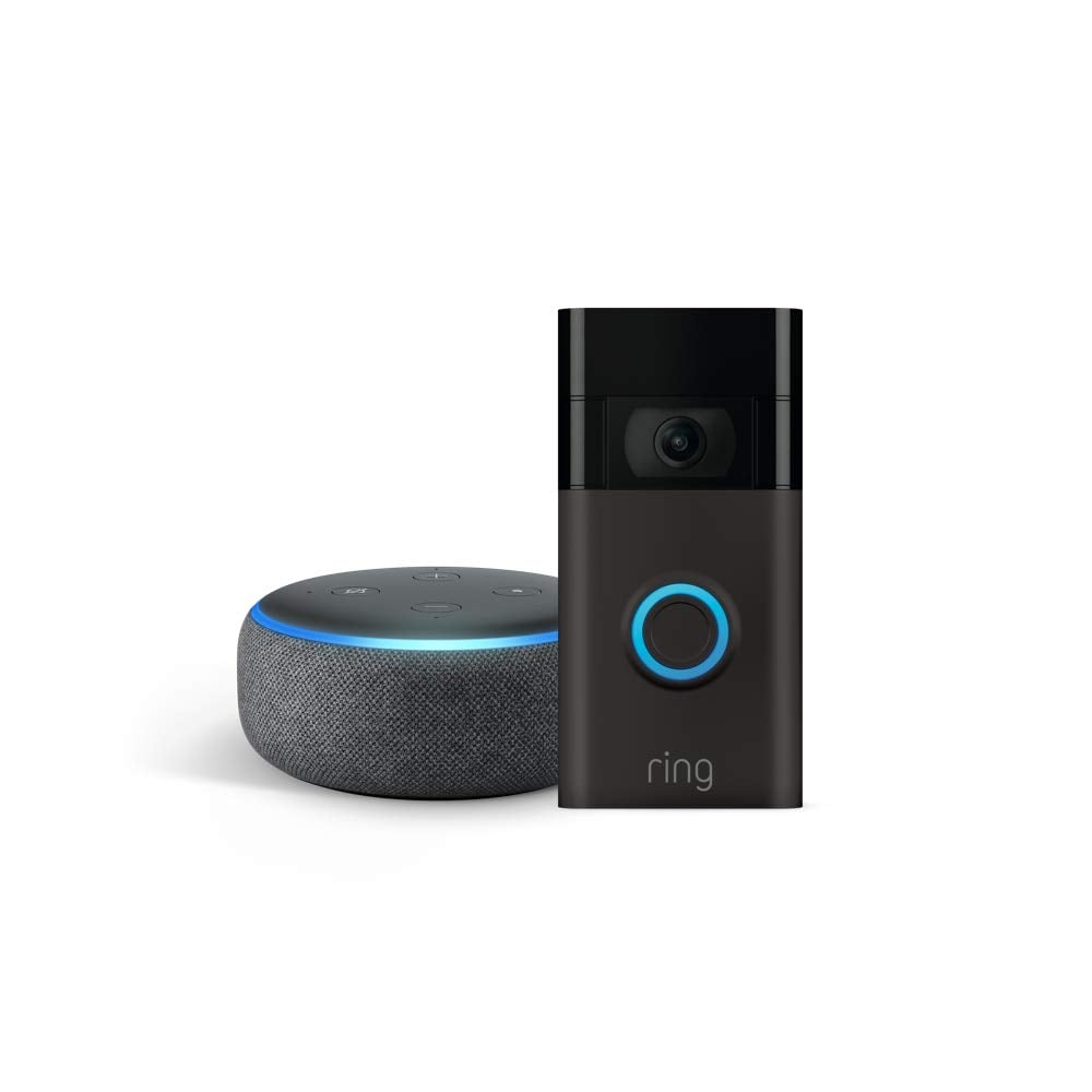 Ring Video Doorbell With Echo Dot