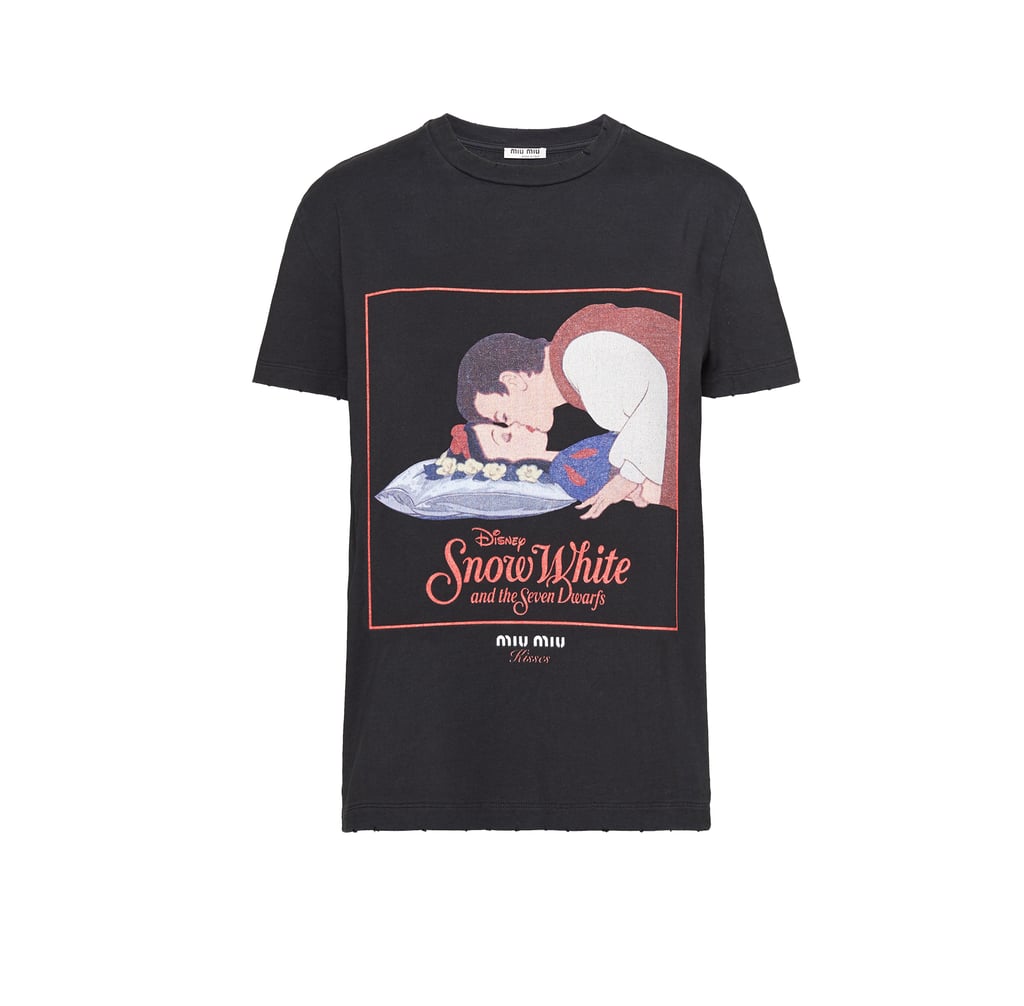 Miu Miu Kisses Jersey T-Shirt