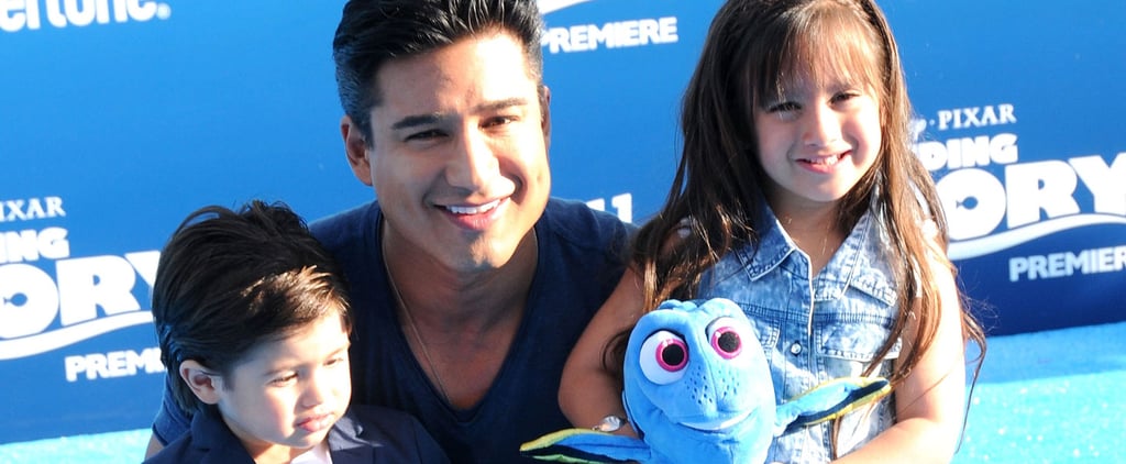 Mario Lopez and Family at Finding Dory Premiere June 2016
