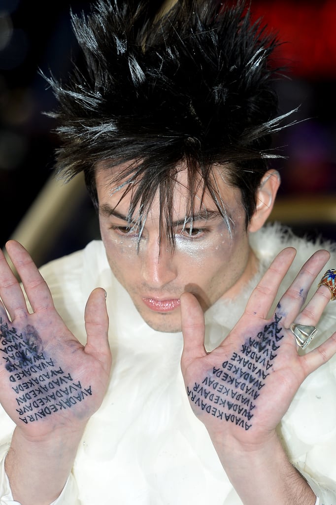 Ezra Miller at Fantastic Beasts 2 London Premiere 2018