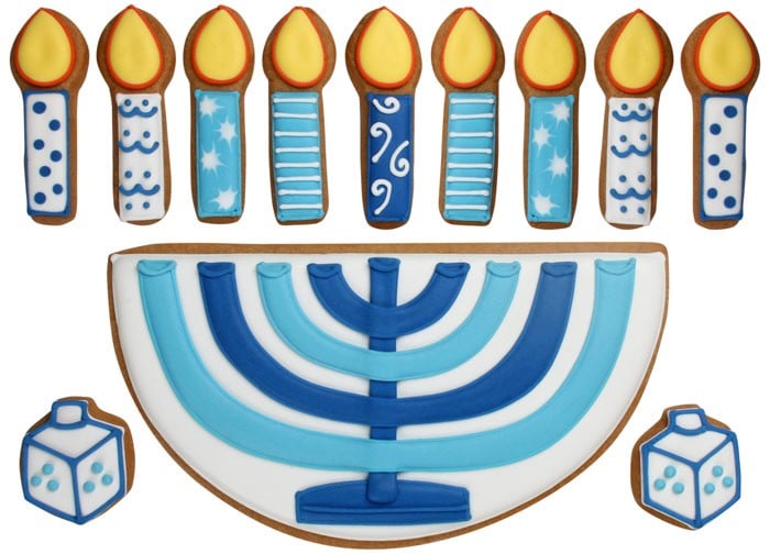 Light the Menorah Cookie Gift Set