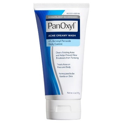 PanOxyl 4% Creamy Facial Wash