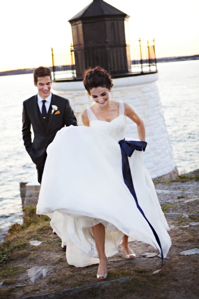 A Navy Sash to Seal the Deal