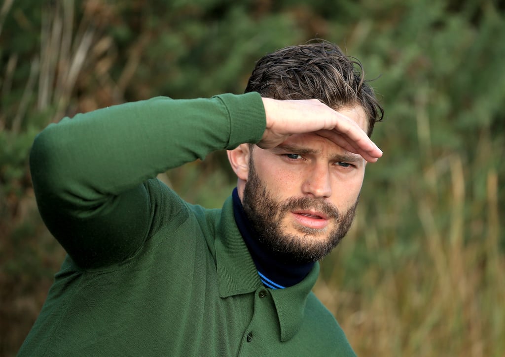 Jamie Dornan Golfing Pictures