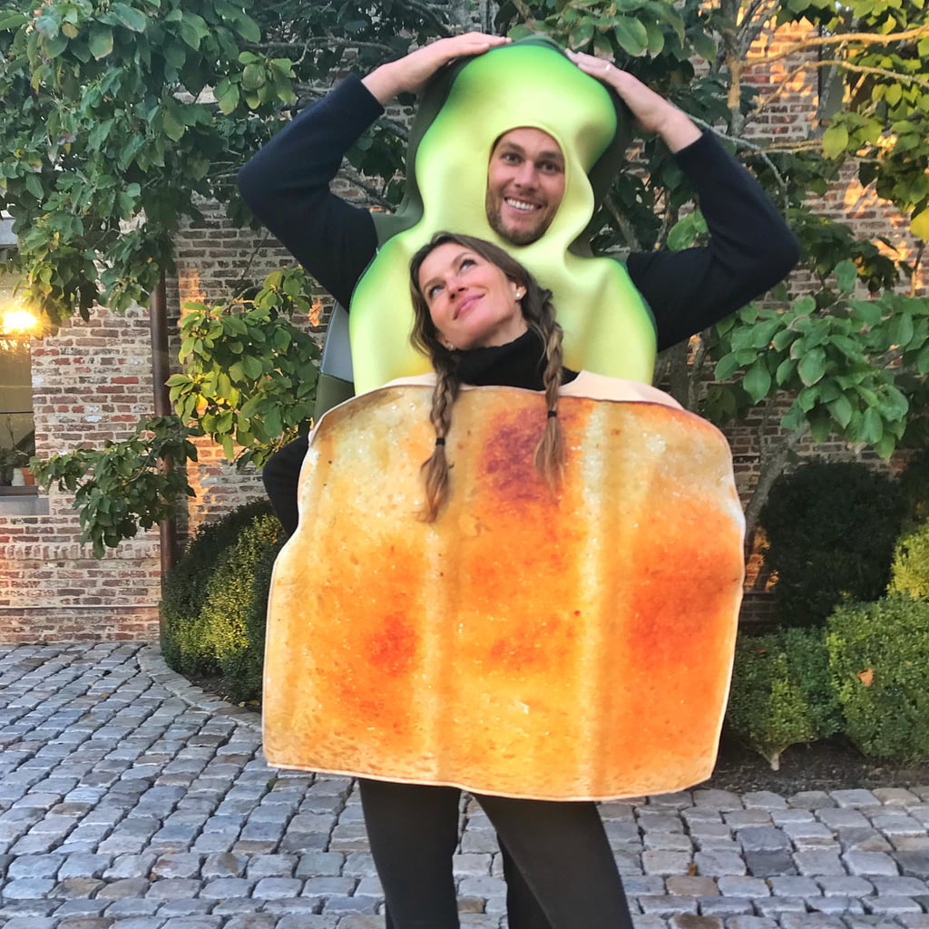 Gisele Bündchen and Tom Brady as Avacado and Toast