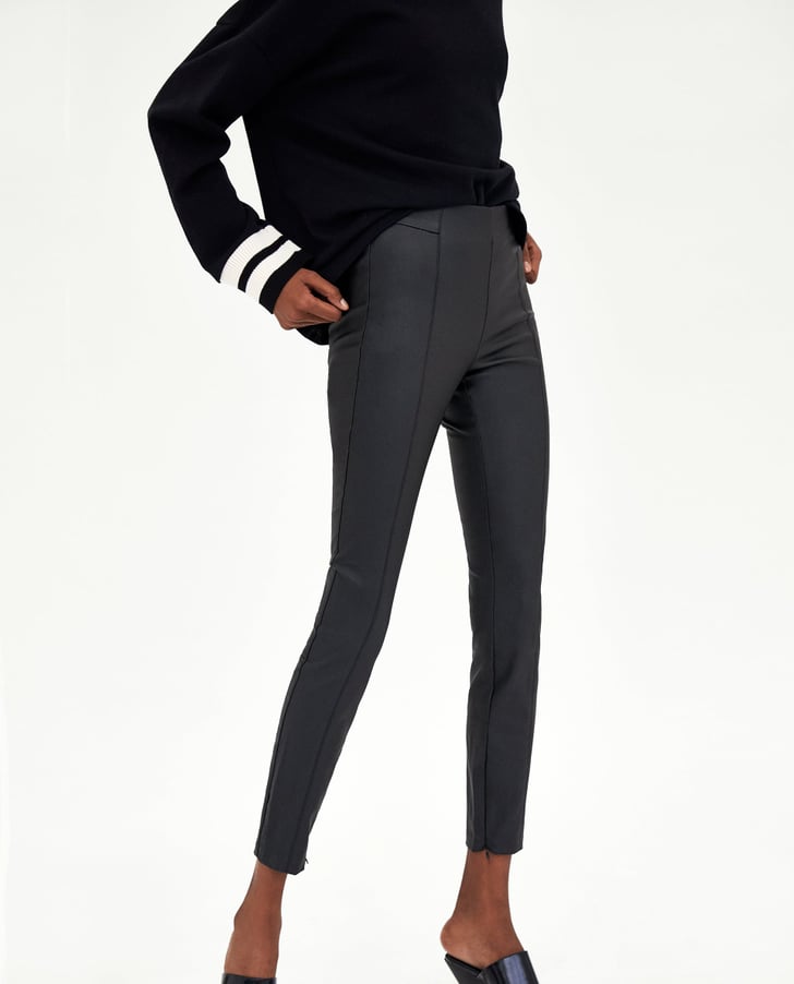 Zara high waisted leggings | High waisted leggings, High waisted, High  waisted skirt