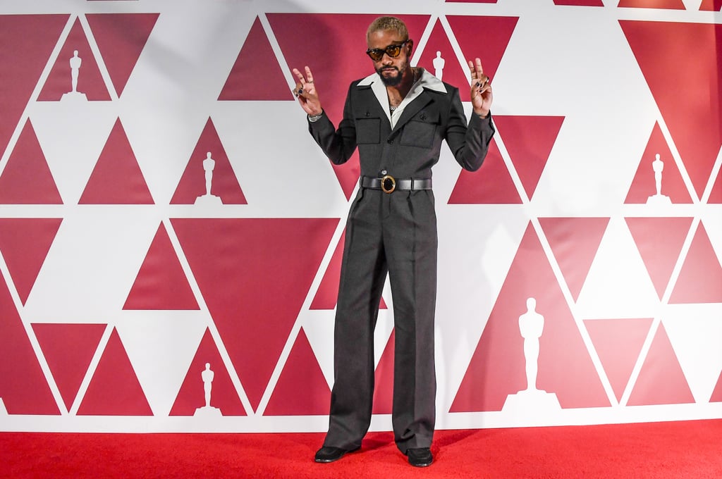 LaKeith Stanfield's Saint Laurent Jumpsuit at the Oscars