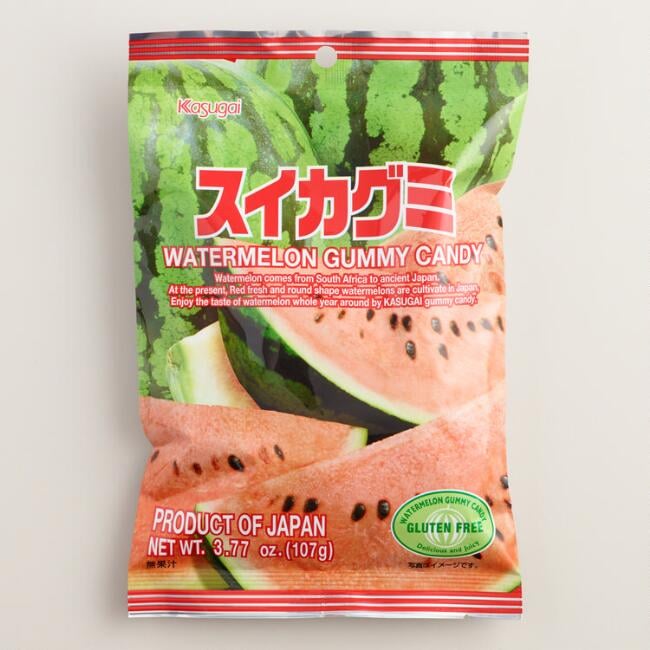 Kasugai Watermelon Gummy Candy