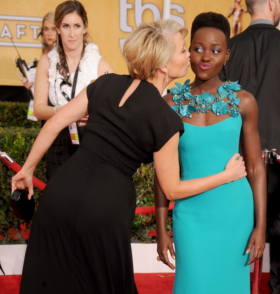 She Made Emma Thompson Lean in at the SAG Awards