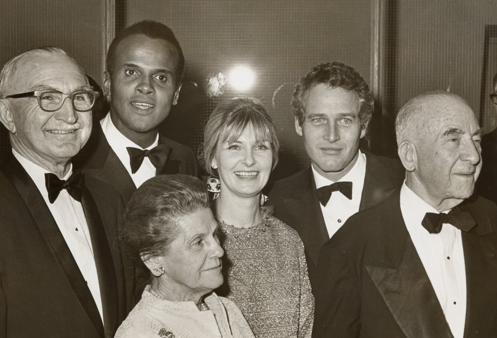 Harry Belafonte, Paul Newman, and Joanne Woodward