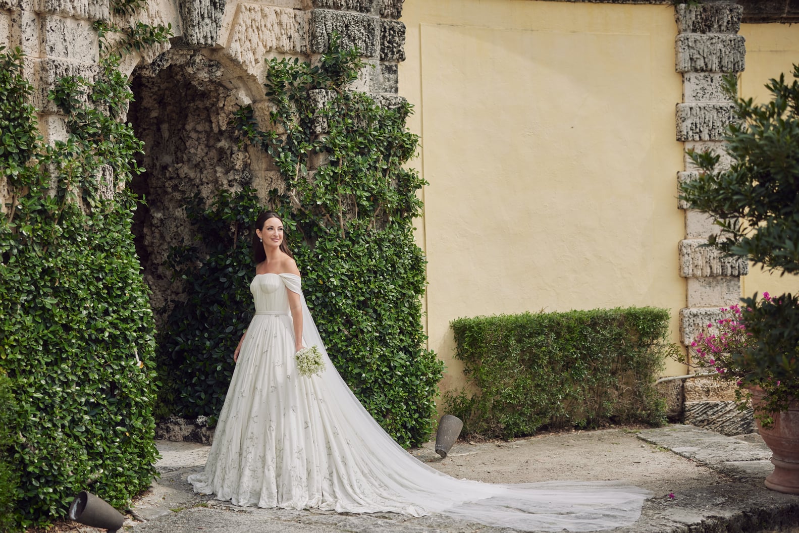 Stylist Micaela Erlanger's Custom Prada Wedding Dresses | PS Fashion