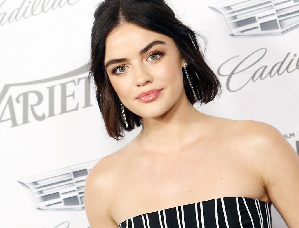 Lucy Hale Brond Hair Colour October 2018