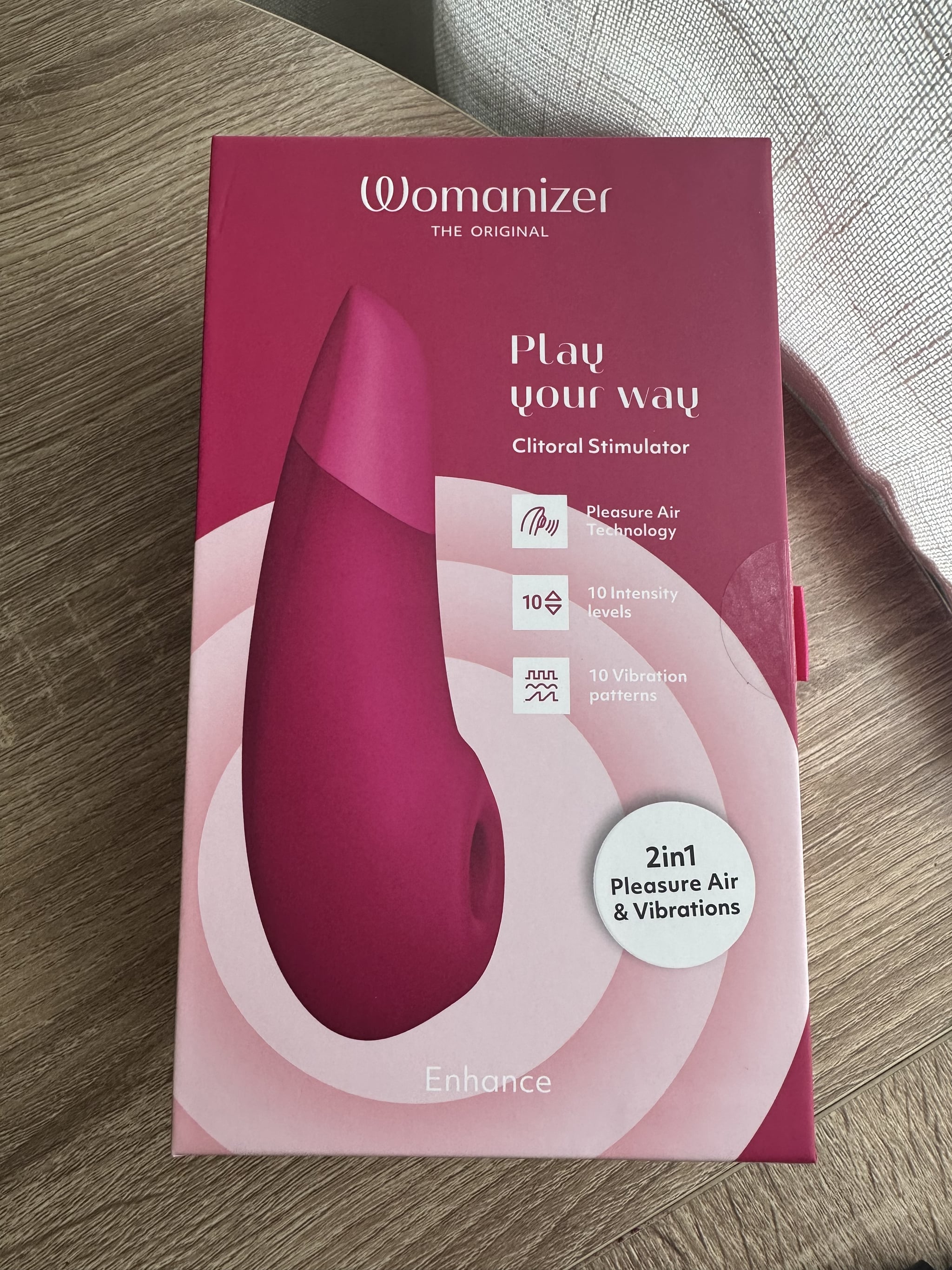 Image of the Womanizer Enhance Box