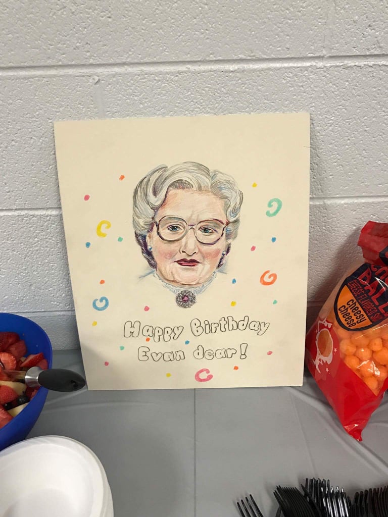 Mrs. Doubtfire Birthday Party