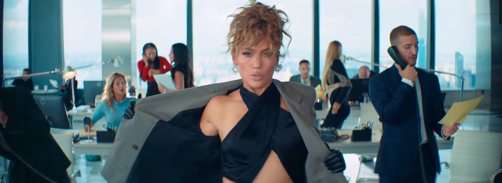 Jennifer Lopez Wearing a Tibi Blazer