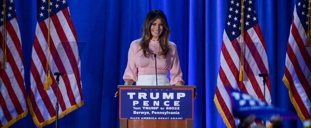 Melania Trump Says She'll Stop Cyberbullying as First Lady
