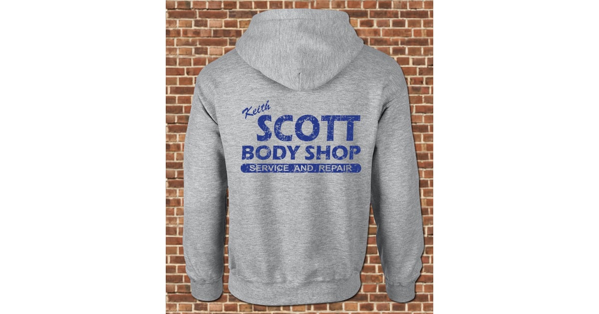 keith scott body shop moletom com capuz lucas