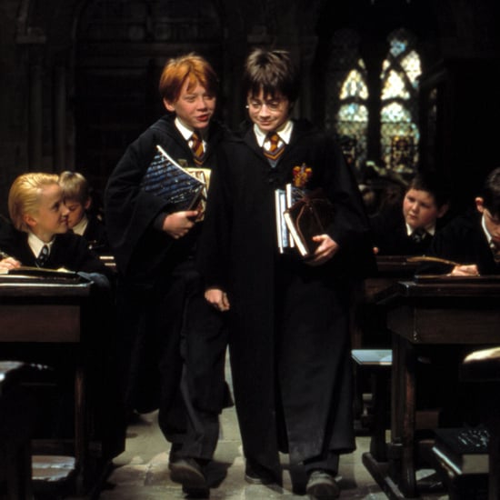 Ron Weasley Touching Harry Potter's Hair Movie Detail