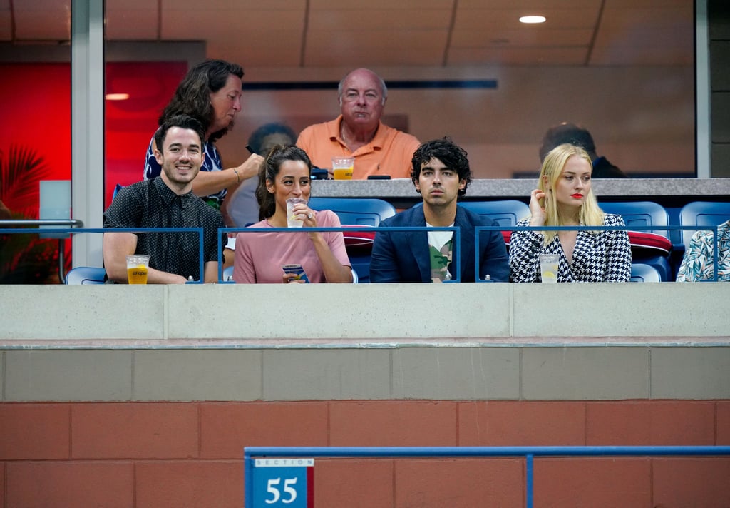 Sophie Turner and Joe Jonas at the US Open September 2018