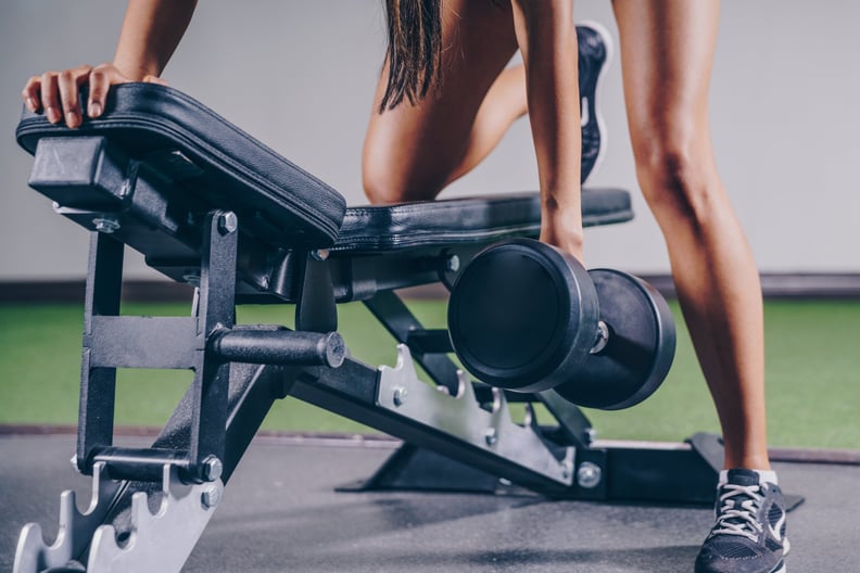 Arm best sale workout bench