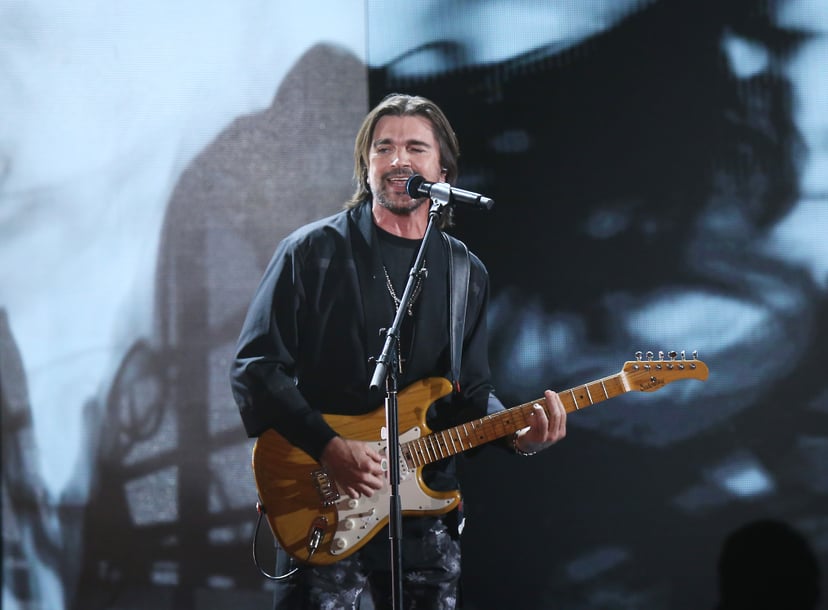 LAS VEGAS, NEVADA - NOVEMBER 14: Juanes performs onstage during the 20th Annual Latin GRAMMY Awards held at MGM Grand Garden Arena on November 14, 2019 in Las Vegas, Nevada. (Photo by Michael Tran/FilmMagic)