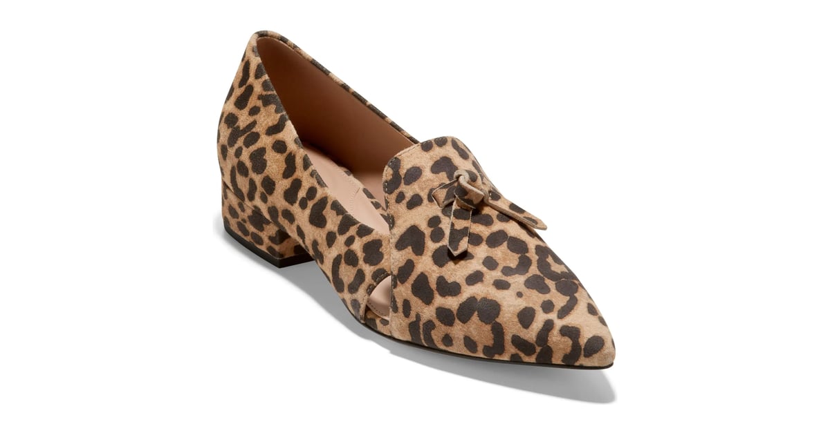 Cole haan top leopard loafers