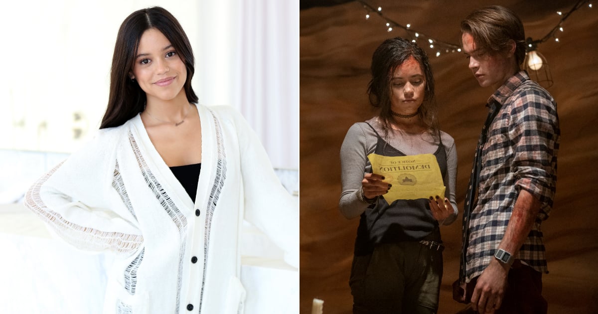 Jenna Ortega Gets Real About Horror Movie Makeup And How It Affects Her Skin Dinosaur food challenge jenna ortega cast react jurassic world camp cretaceous netflix. jenna ortega gets real about horror