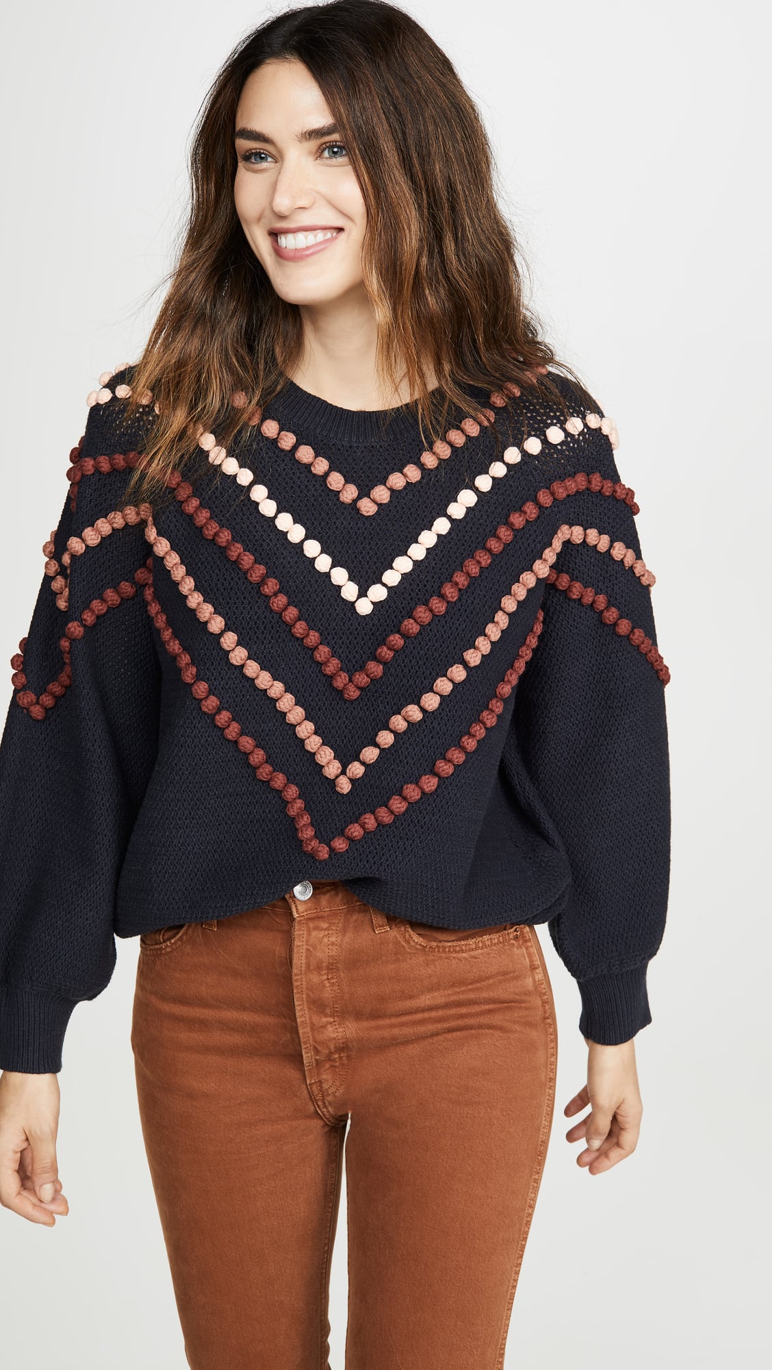 The great bobble pullover top