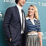 Adam Driver and Scarlett Johansson at the 2019 Venice Film Festival
