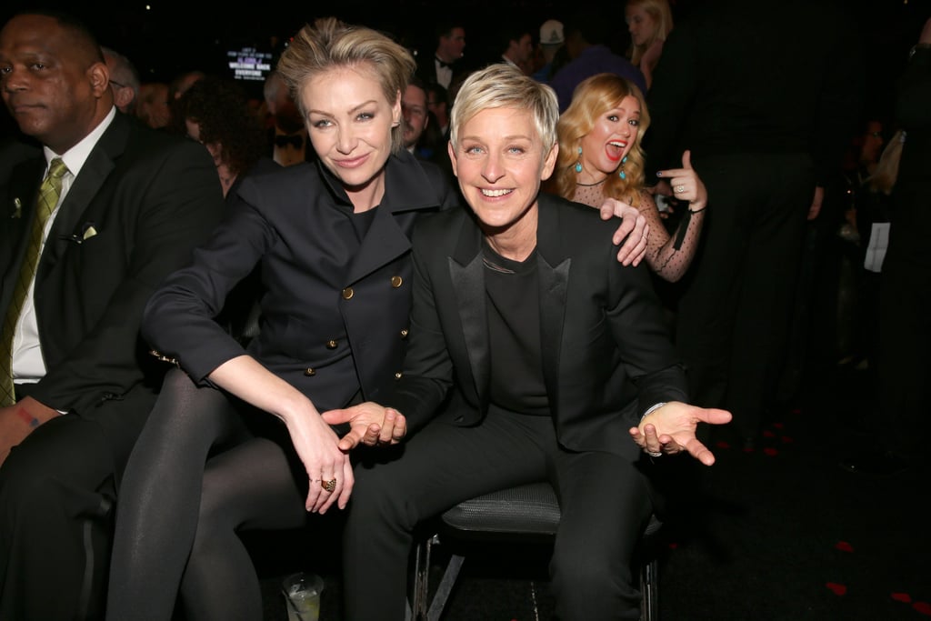 Cute Portia de Rossi and Ellen DeGeneres Pictures