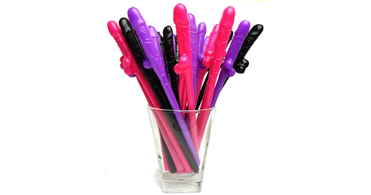 30 Penis Straws (12) Bachelorette Decor on Amazon Prime POPSUGAR