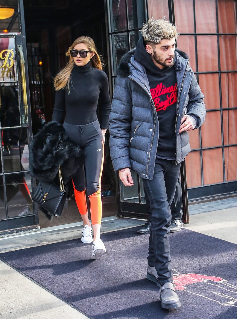 When They Both Took on the Athleisure Trend