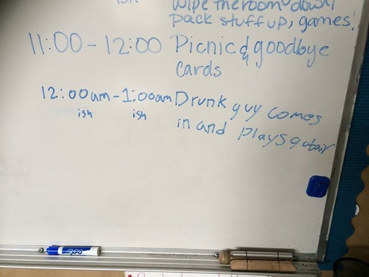My Wife Is A Teacher And Accidentally Left The Back Door Of