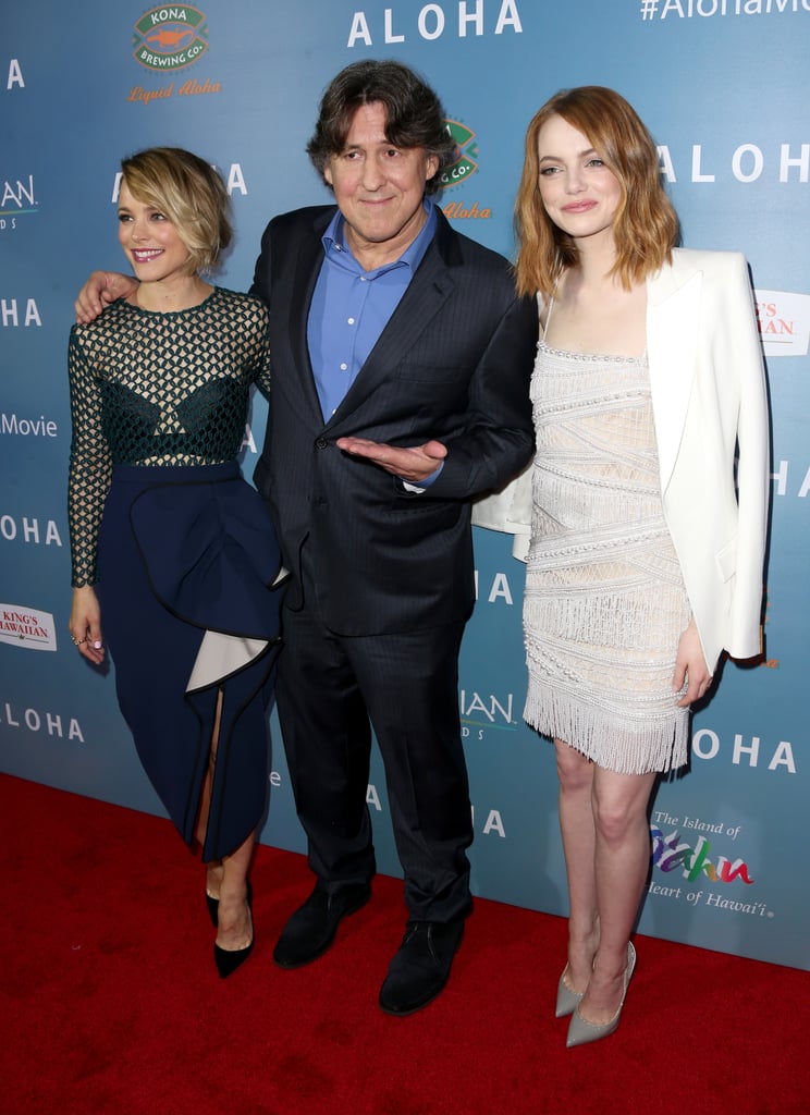 Rachel McAdams and Emma Stone at Aloha LA Screening