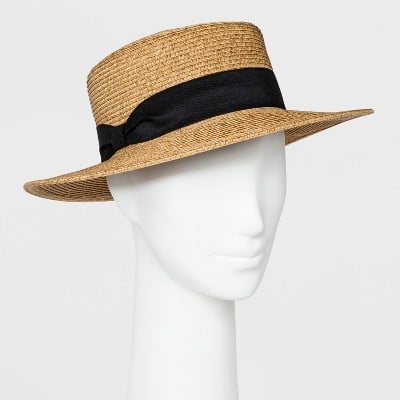 A New Day Women's Packable Boater Hat