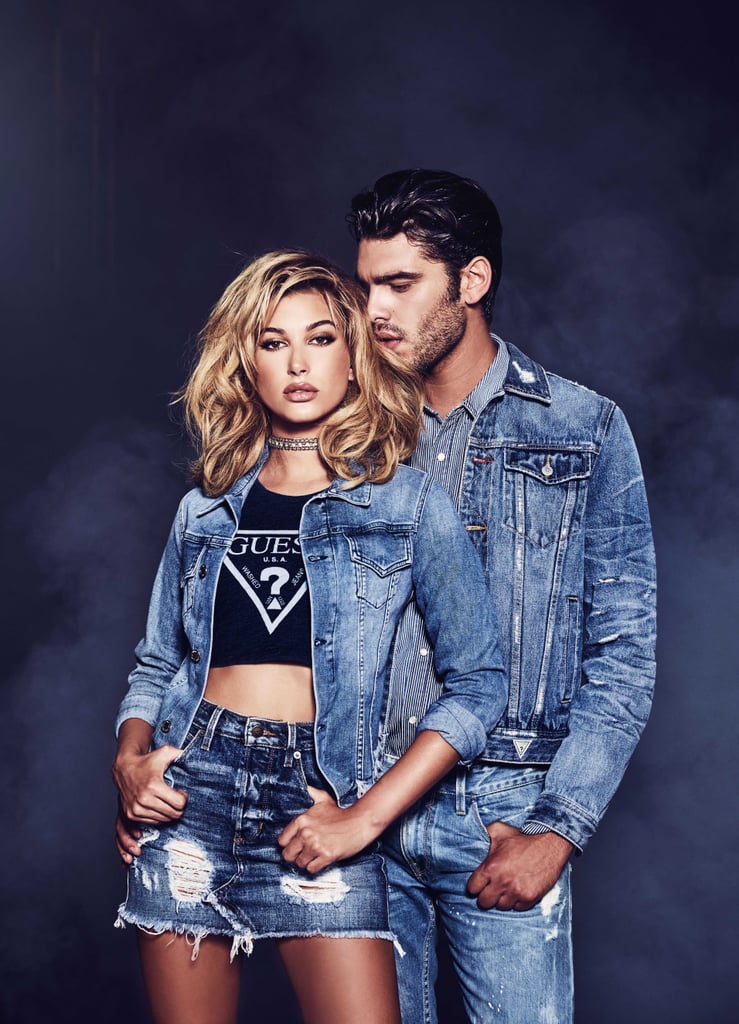 Hailey Baldwin Guess 35th Anniversary Campaign