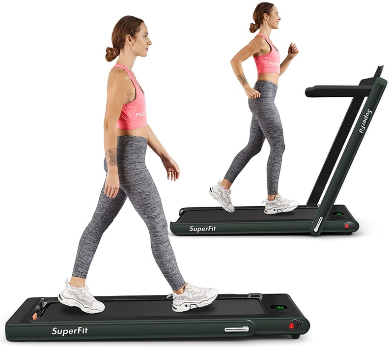The Best Treadmill: Goplus 2 in 1 Folding Treadmill