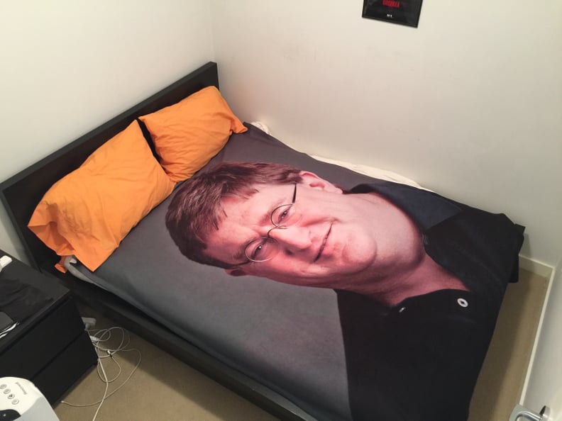 This Bedspread of Steam CEO Gabe Newell