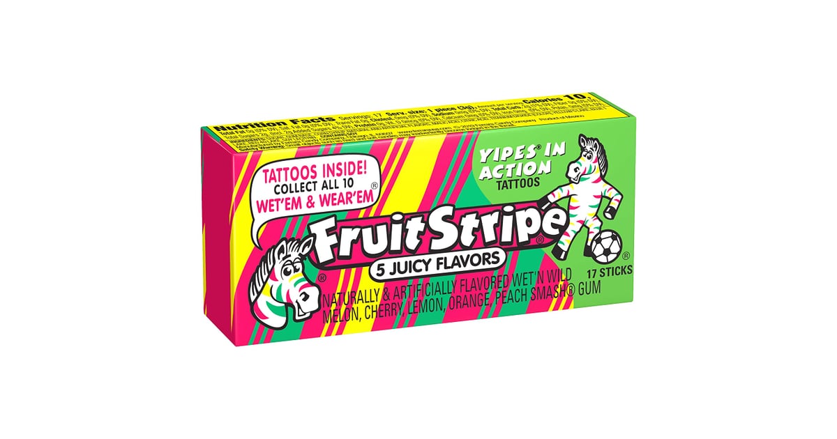 fruit stripe gum 90s