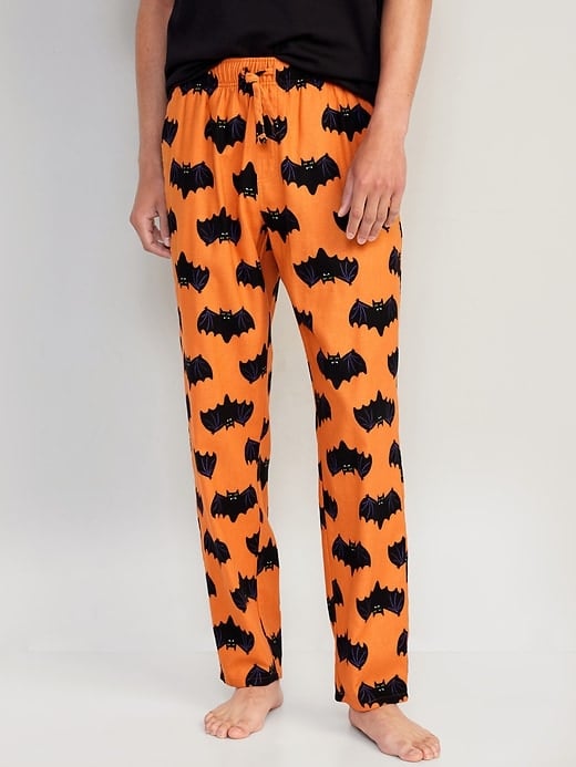 Spooky Pumpkin Halloween PJ Set - Black/Orange