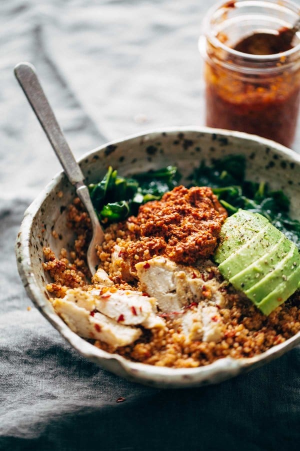 Kale and Chicken Bowl