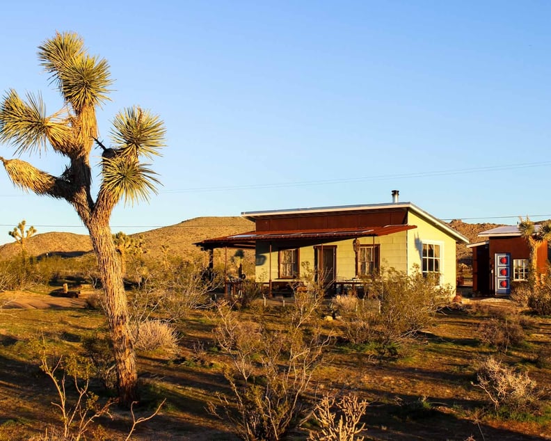 There are so many charming desert bungalows to stay in.