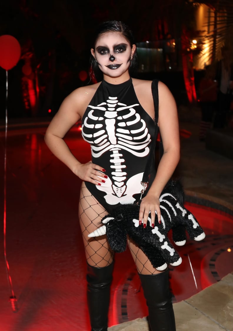 Ariel Winter as a Skeleton