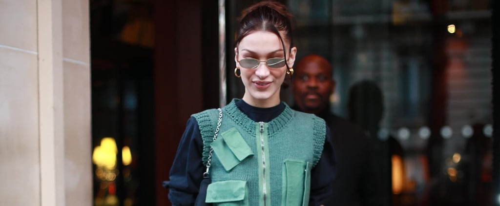 Bella Hadid's Gold Hoops Say Her Name and Support a Charity