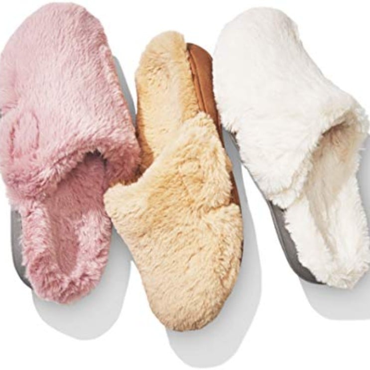 Vionic Women s Indulge Gemma Plush Slippers in Blush Oprah Said