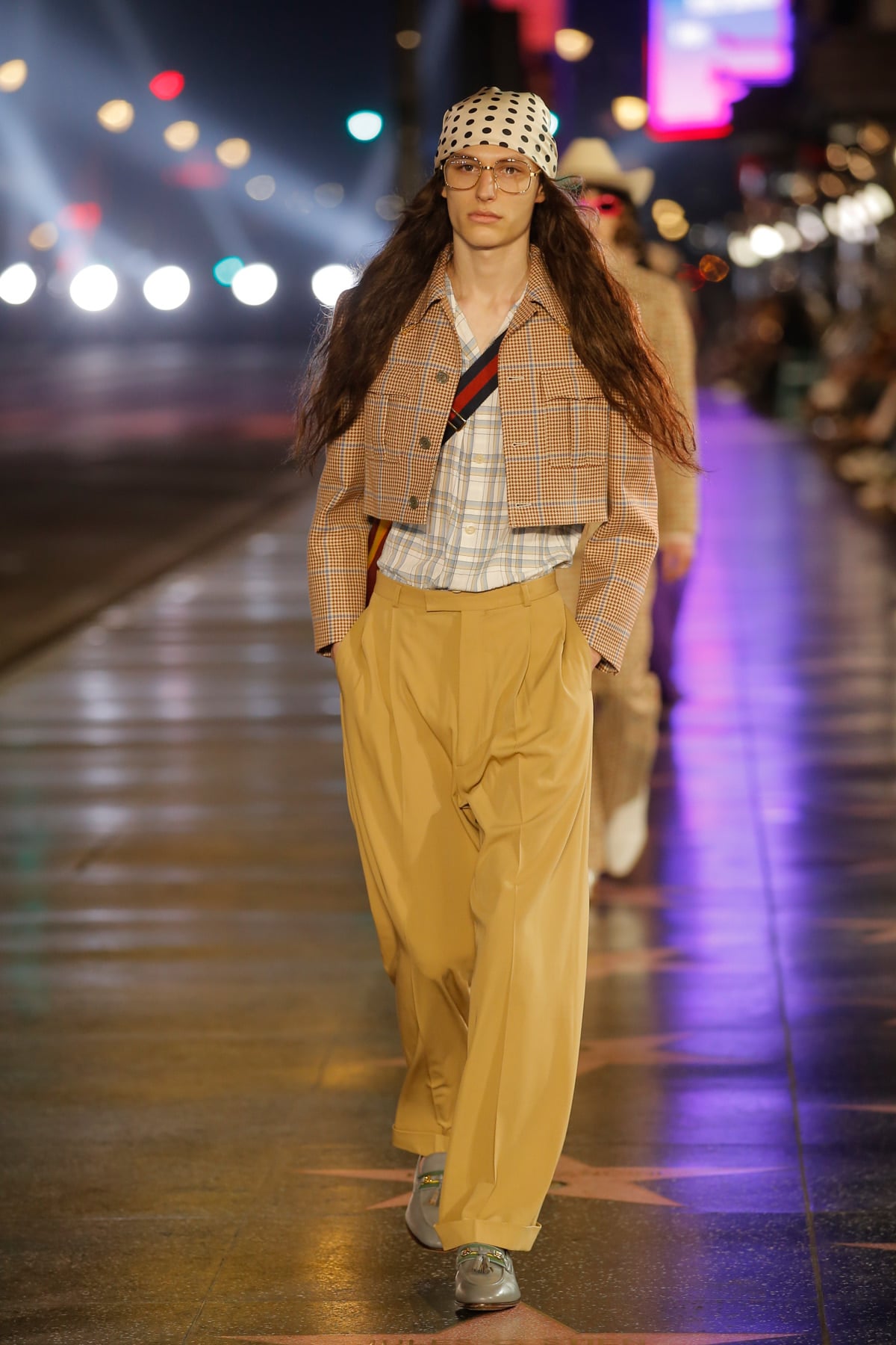 Fashion, Shopping & Style, Gucci Shuts Down Hollywood Blvd. With Macaulay  Culkin on the Runway, Lizzo in the Front Row