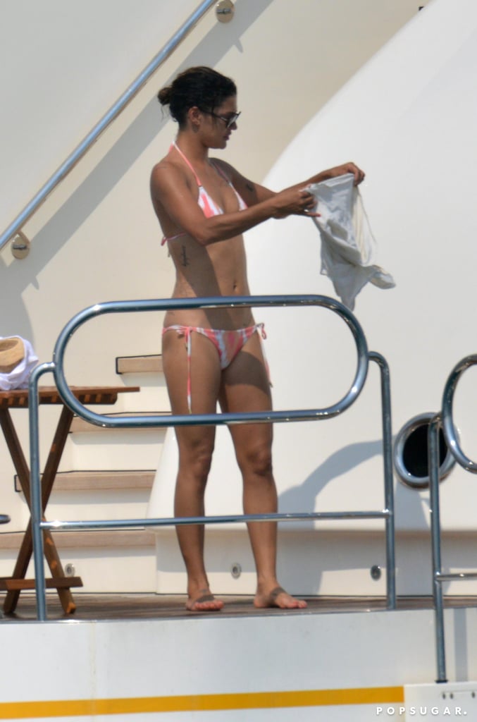 Nina Dobrev Wearing a Bikini in Saint-Tropez | Pictures