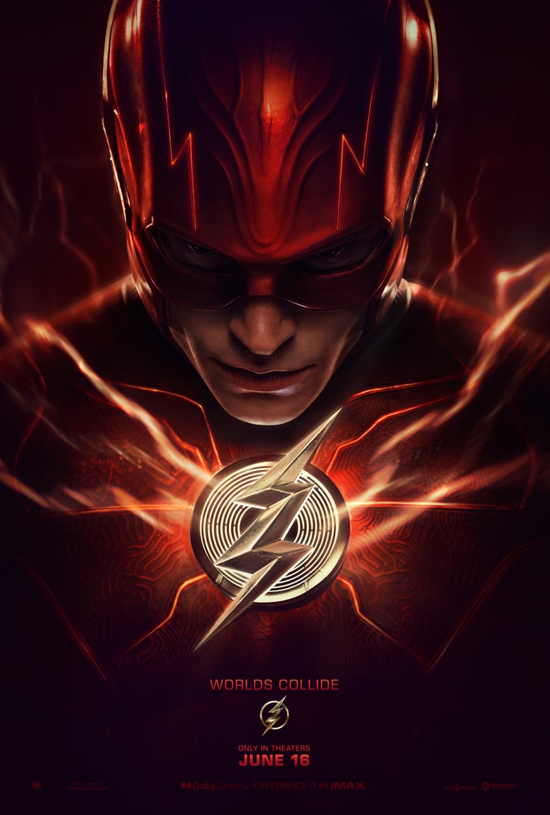 Ezra Miller as The Flash in "The Flash" Movie Poster